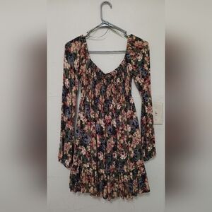 Floral Long Sleeve Dress